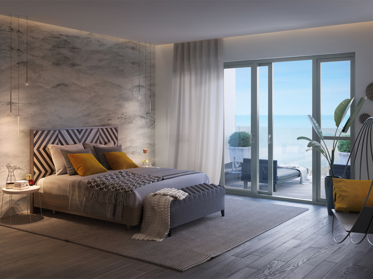 Stephens and stephens developers saltwater pentire newquay cornwall cgi interior bedroom 1200x900